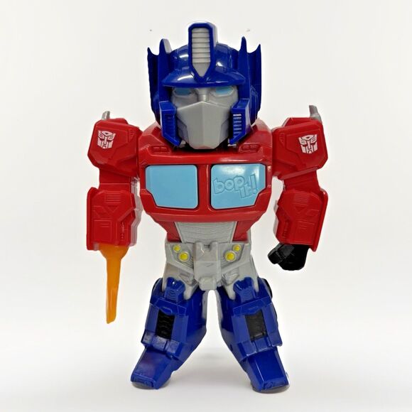 Bop It Other - Bop It! Optimus Prime Edition Transformers Game Tested WORKS